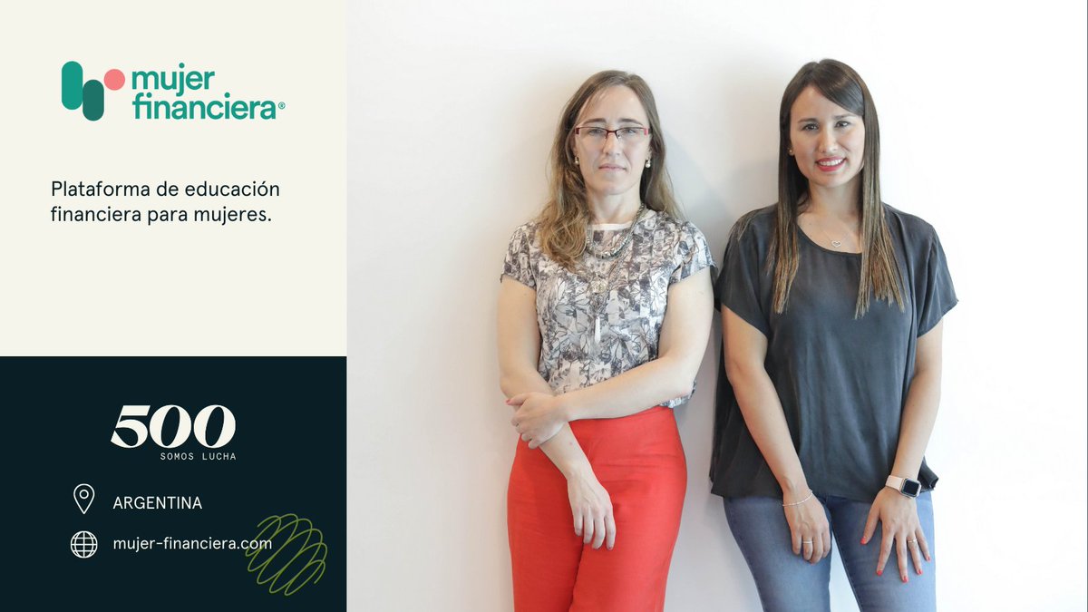 500LatAm's tweet photo. Conoce @MujerFinanciera, la plataforma de educación financiera para mujeres. Mujer Financiera es una startup de Argentina y parte de #Batch14. 

Encuentra más información en https://t.co/QUOTaKABXN https://t.co/gZPwCq7Bwc