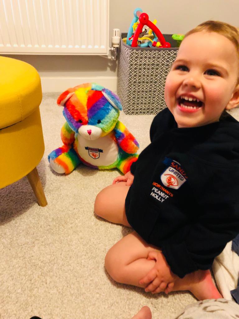 SufcNorthants's tweet photo. Mireya hope Hatcher getting ready to watch tonight’s show @lulufletch @PrideOfBritain @TSB #PrideOfBritain #selfieforsands https://t.co/qAsQOi0Xuk