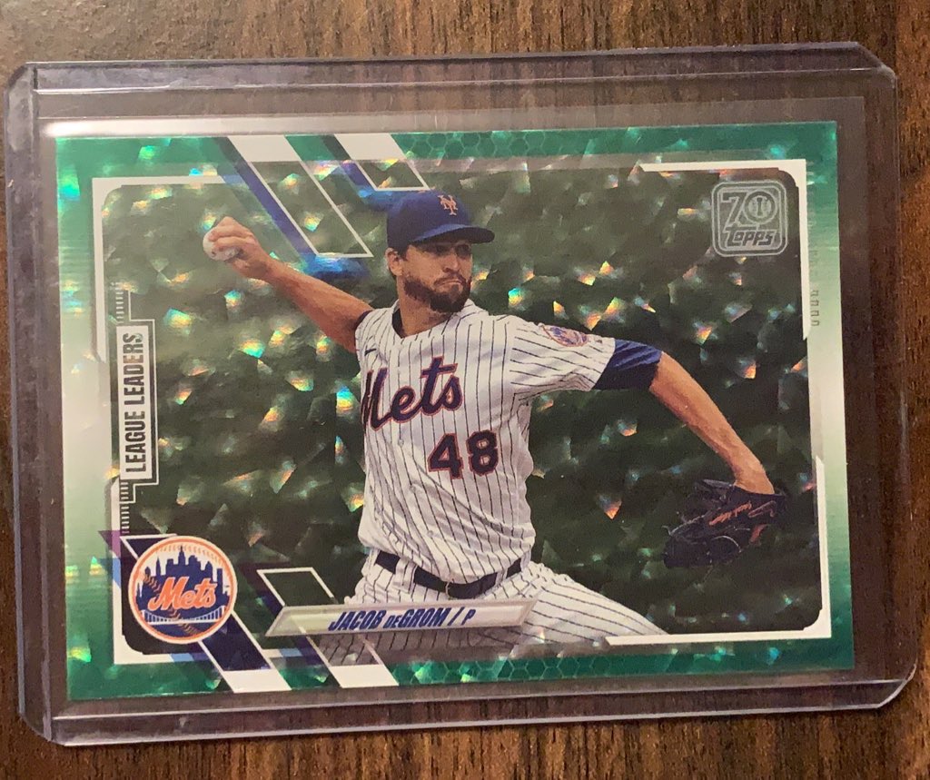 MetsmerizedPOD's tweet photo. Giveaway time! 

To have a chance at winning this Jacob deGrom card you must: 

-Follow this account
-Retweet this tweet

Winner will be chosen this weekend! https://t.co/Y8TrDvsi2t