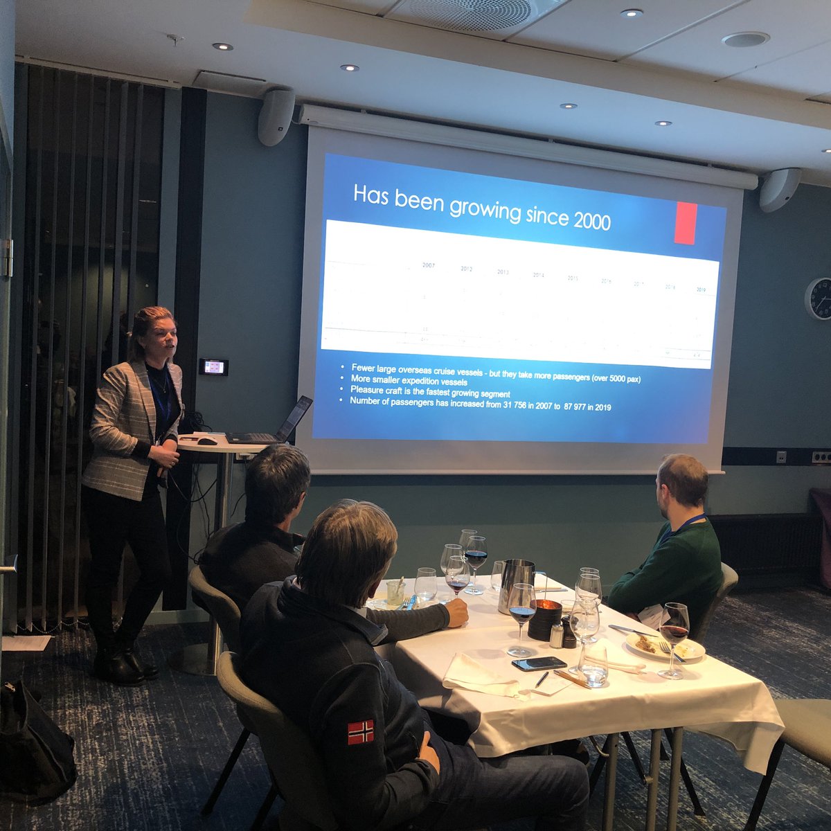 FACEITArctic's tweet photo. First in-person meeting of @FACEITArctic after the #SvalbardScience Conference. Intro by project leader @bischof_kai (@UniBremen); impulse talks by @robwschlegel (@ChocTeamLov, @LovLabo, @Sorbonne_Univ_), @bartsch_inka (@AWI_Media) & @OlsenJulia (@Nforsk); and amazing discussions https://t.co/BJ4gVnbFh9