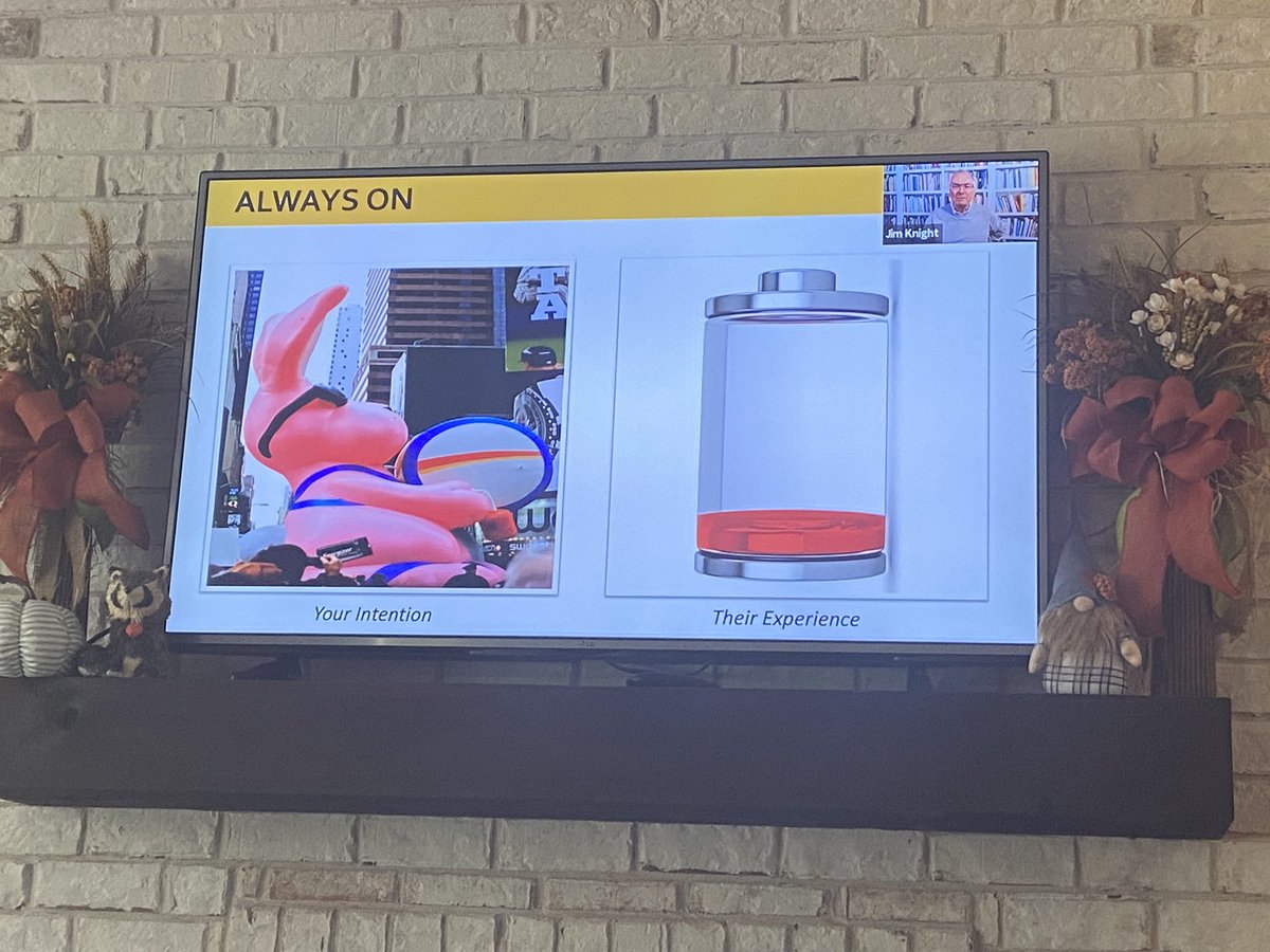 Always on leadership can come across as toxic positivity. <a href="/jimknight99/">Jim Knight 🇺🇦</a> <a href="/LizWiseman/">Liz Wiseman</a> <a href="/TLC2021/">Tami combs</a>