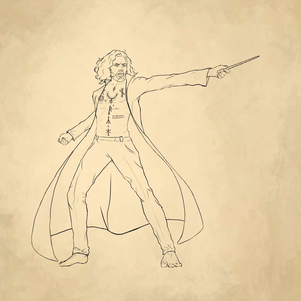 NiloEtuz's tweet photo. @HarryPotterHQ it's just a little birthday tribute to him
best godfather
best uncle
and best tattoos
Sirius Black

#siriusblack
#siriusblackfanart #harrypotter #potterhead #wizardingworld #denielredcliff #fanart #fanart #harrypottercomission #magiillustration https://t.co/EYmyXai1Er