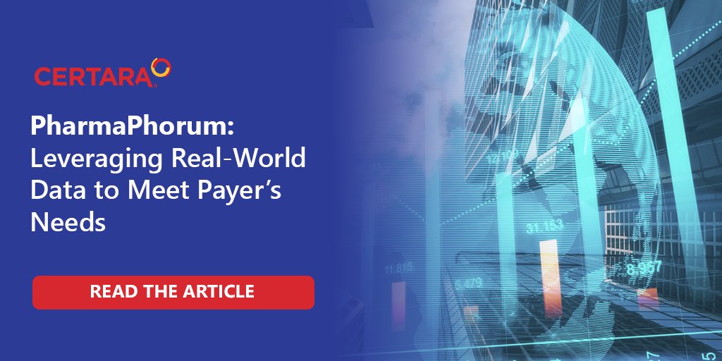 Certara's tweet photo. In this month's edition of PharmaPhorum's #DeepDive publication, join Certara's Lee Stern and Shawn Bates they discuss how #Pharma can use #RealWorldData to meet payers’ needs. Read now: https://t.co/22jJHdXYen
#MarketAccess #PayerEngagement #ValueCommunication #RWD https://t.co/leXZ0c8sgS