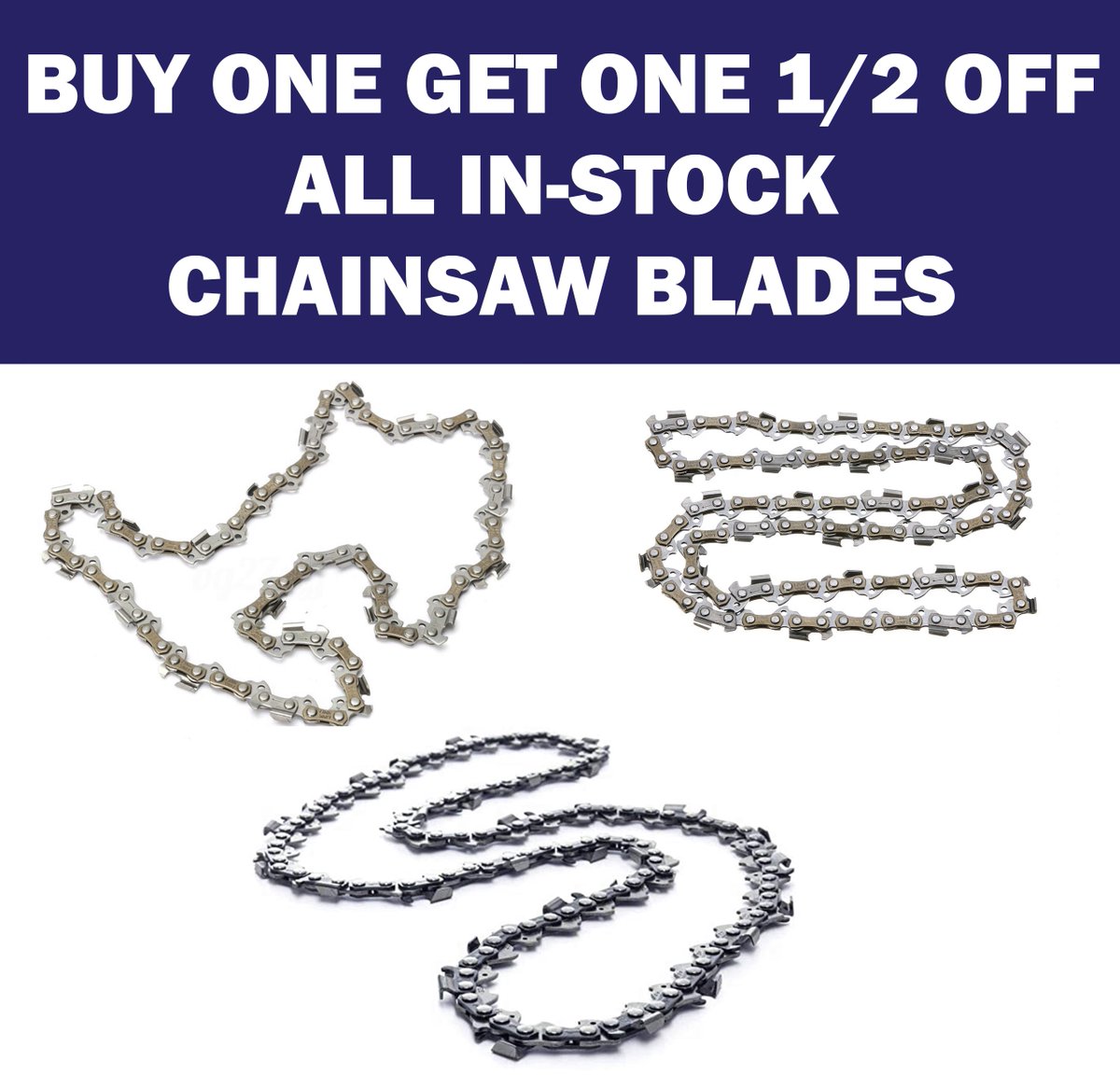 hendersonbrands's tweet photo. Henderson of Lake Charles - November Parts Special
Buy One, Get One 1/2 Off - All in stock chainsaw blades https://t.co/2QDIl3hGQx