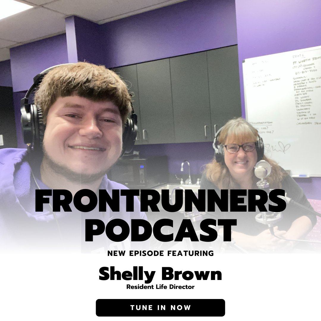 Tarleton_KINE's tweet photo. #FrontrunnersPodcast

Lane talks with Shelly Brown about the process of becoming a RL, training, and the new changes to accommodate students. Don't miss it!👀

Tune in using the links below! 

Directed/Produced by: Lane Senn @Lane_Osenn
Special Guests: Director Shelly Brown https://t.co/fgFwlD8stS