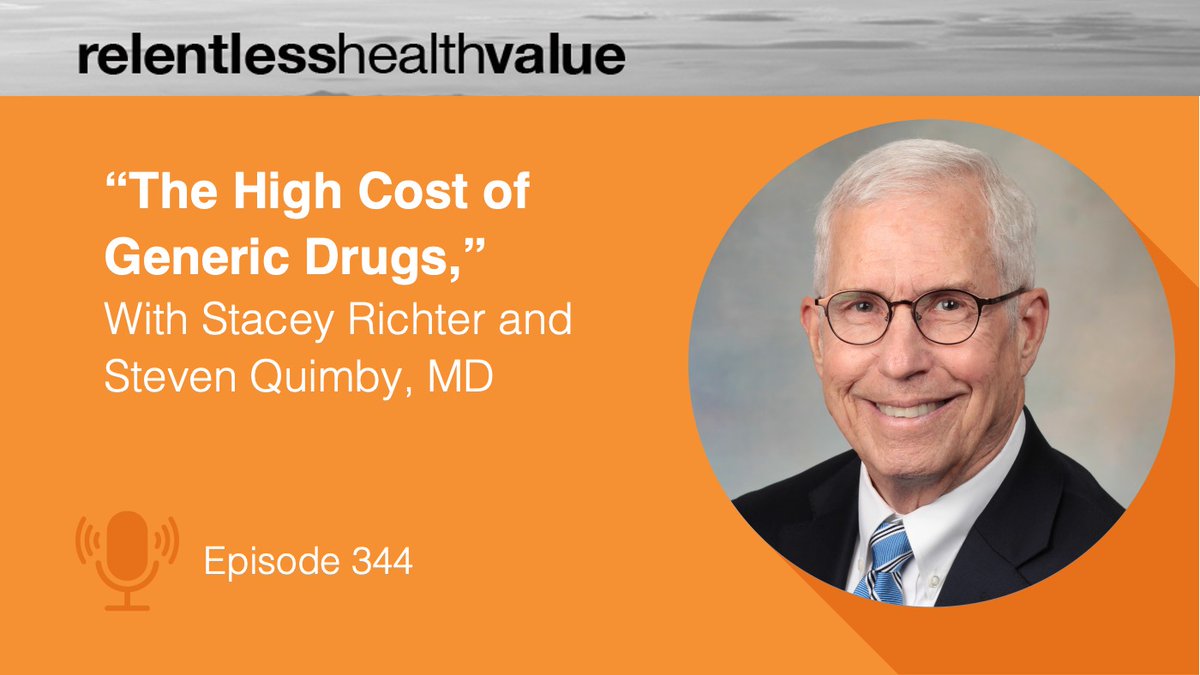 PinnacleHealthC's tweet photo. @QuimbyMD discusses #genericdrugpricing on @RelentlesHealth's #healthcarepodcast. #healthcare #podcast #genericdrugs #drugpricing

https://t.co/JcOEQ5MM2R https://t.co/oz679jhA4n