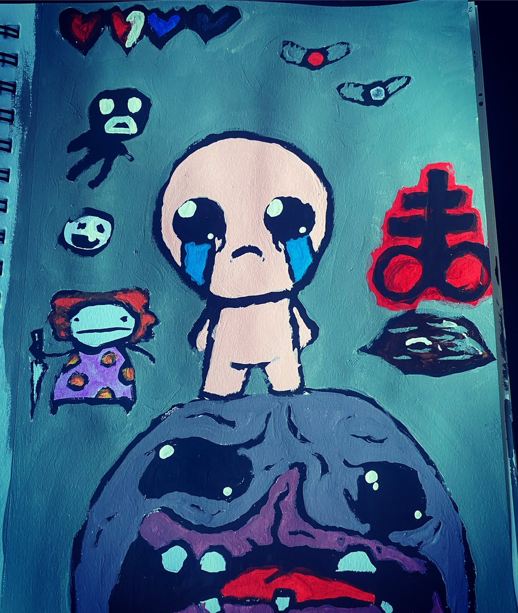 CardanoPets's tweet photo. Going to be “busy” today. The new Binding Of Isaac dlc is out. Come on @edmundmcmillen let’s make some #CNFTs together! https://t.co/CvC7Czkmj4