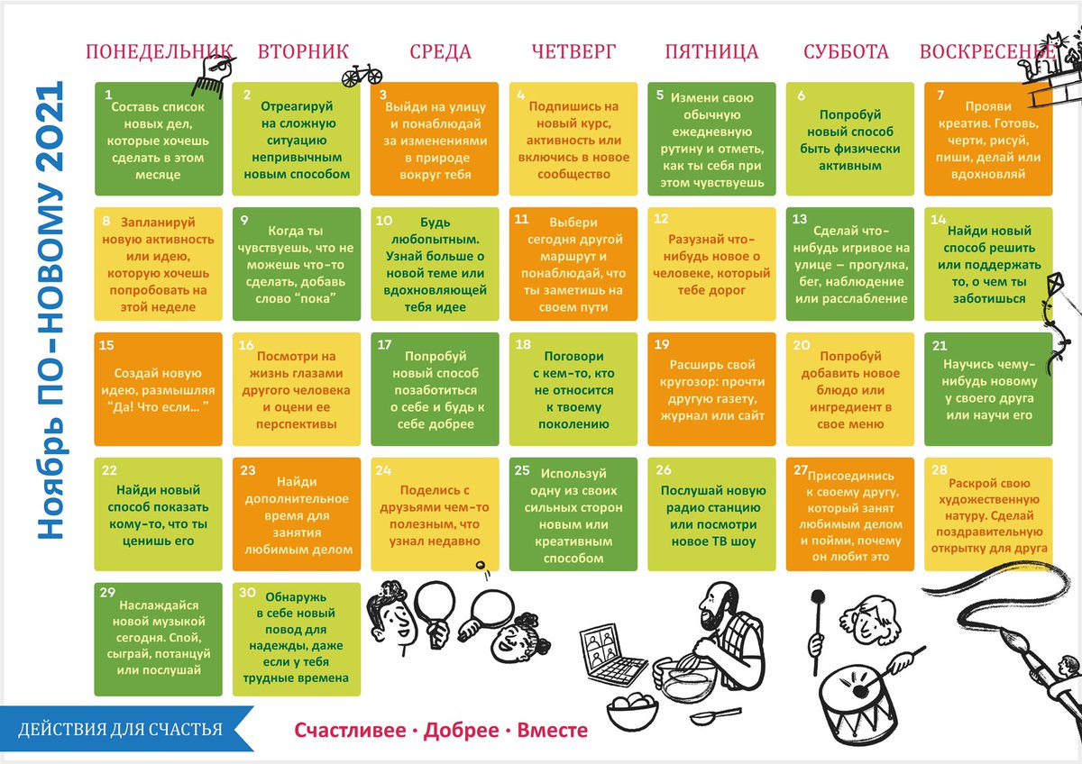 A new calendar from @actionhappiness for the month of November #NewWaysNovember 
🇫🇷 🇪🇸 🇮🇹 🇷🇺 and many more languages on their website