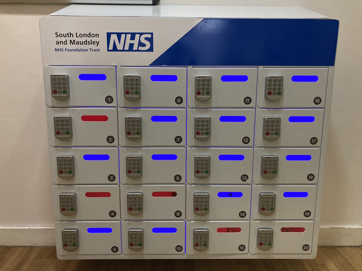 Test and learn <a href="/MaudsleyNHS/">NHS Maudsley</a> the new charging unit in John Dickson ward, is wonderful, supporting patients to independently charge their e-cigarette, phone &amp; other devices. Reducing incidents, promoting independence #leastrestrivepractice <a href="/MaudsleyDoN/">Vanessa Smith RMN 💙</a> <a href="/PeaceAjiboye/">Peace Ajiboye</a> <a href="/BKomieter/">Beatrice Komieter</a>