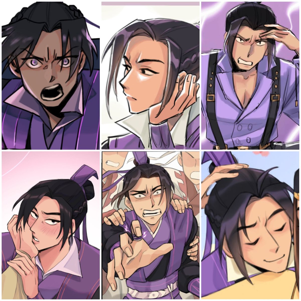 💜💜💜 happy jiang cheng day 💜💜💜
many happy returns to our most adored sour grape here's to another full calendar year of jiujiu 🥺 