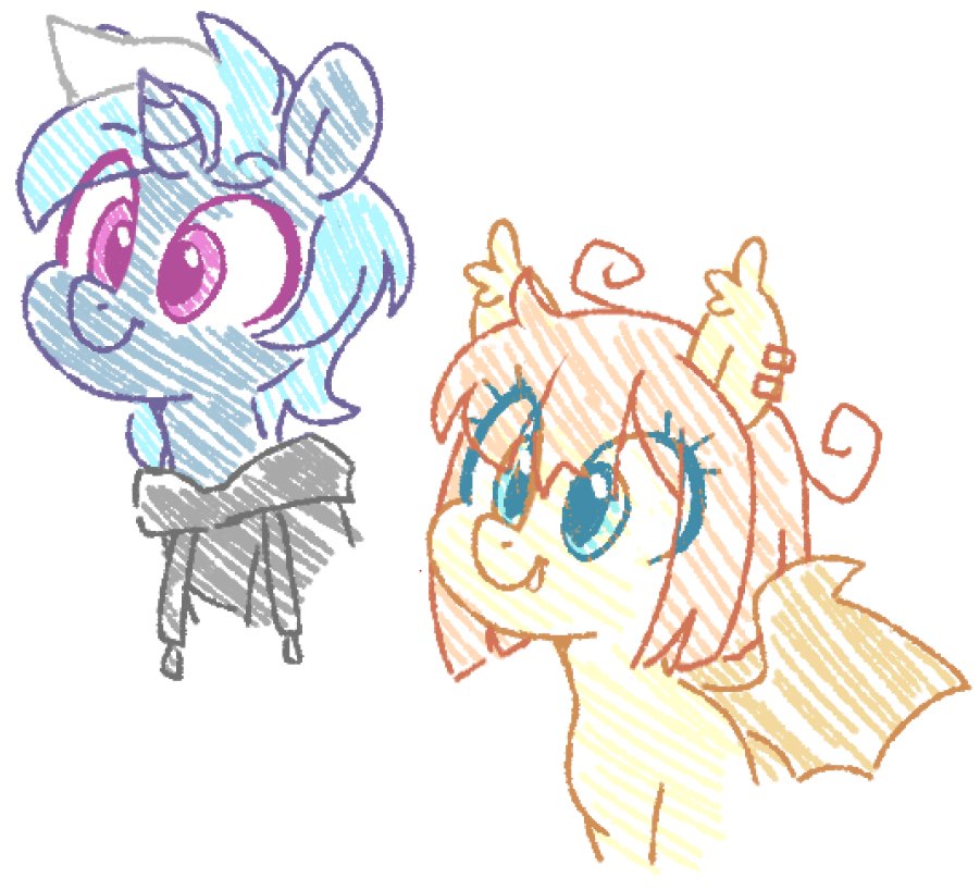 ChimeMaplewood's tweet photo. @SilverCometPony @Cheekipone 
thank you for your horses 🐎#mlp https://t.co/twLXX747dq