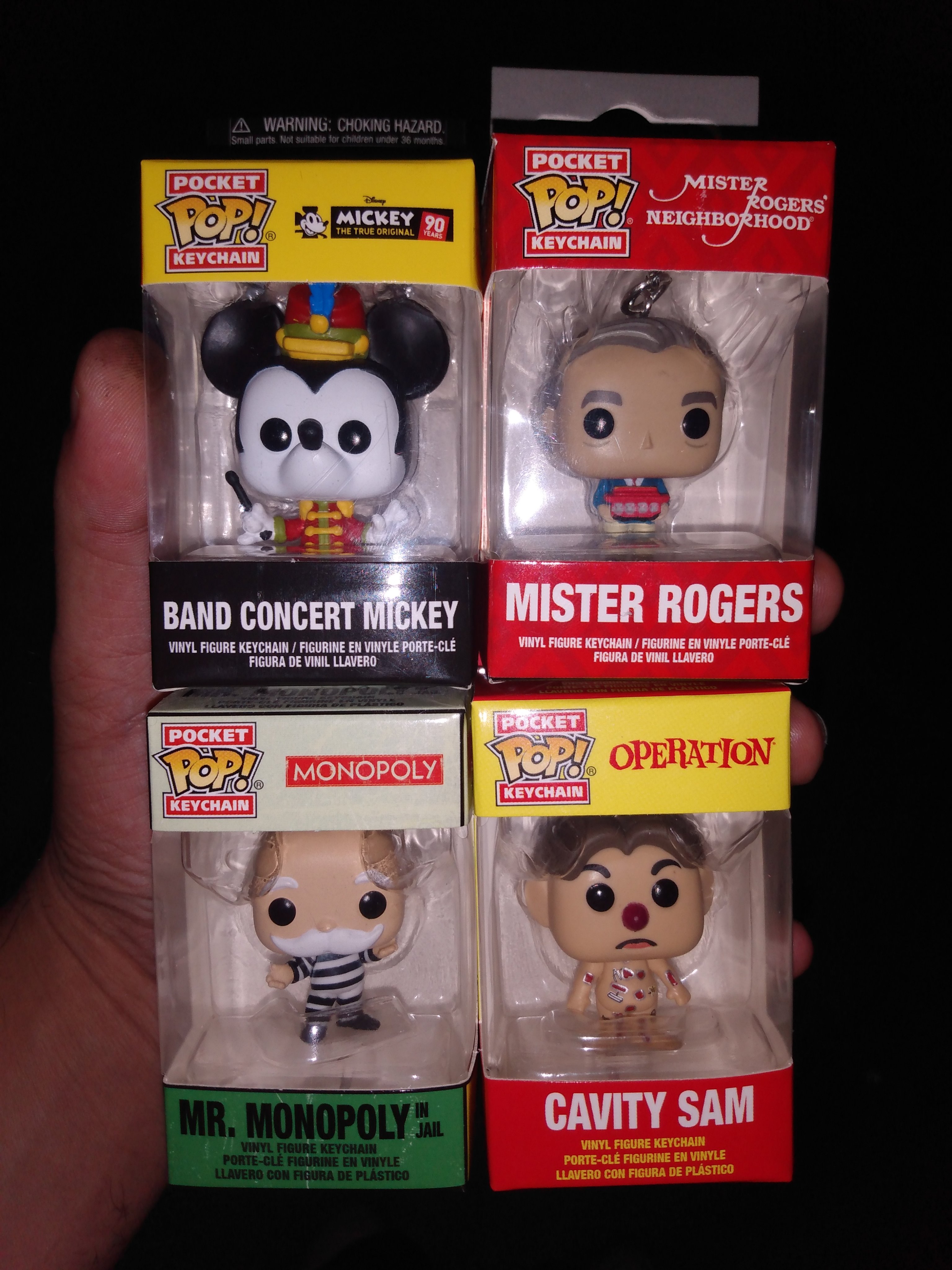 Porte-clé Funko Pocket Pop! Disney: Mickey Mouse 90th Anniversary