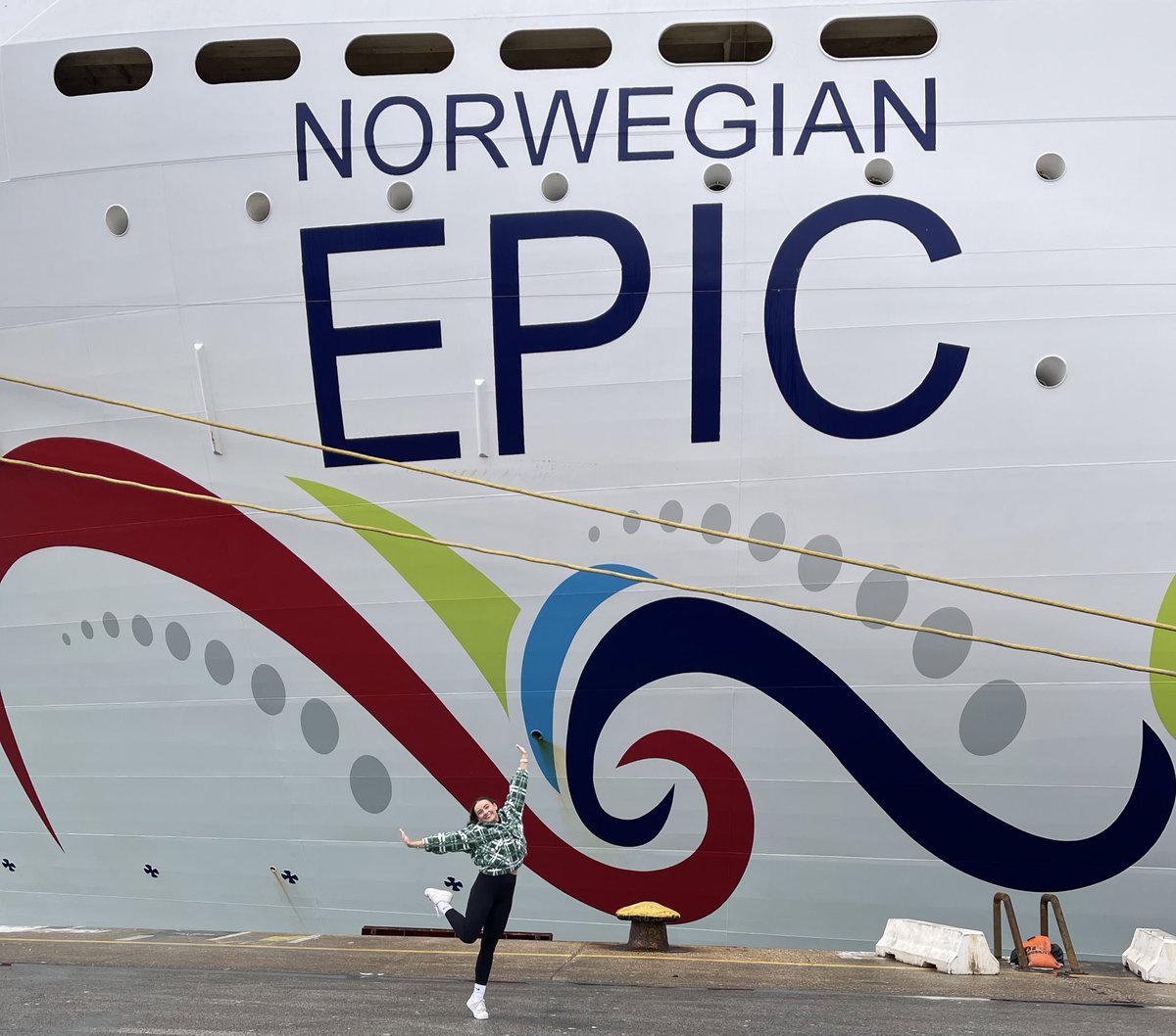 Norwegian Epic over and out ✌🏻🛳 #norwegiancruiseline #norwegianepic #travel #cruiseship
