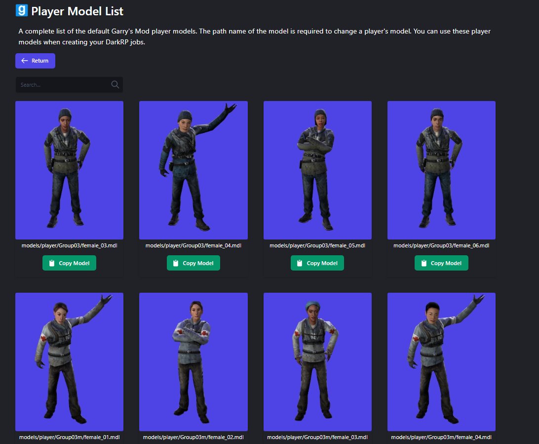 yourdevtoolsCom's tweet image. A look at the newly improved player model tool 🔥