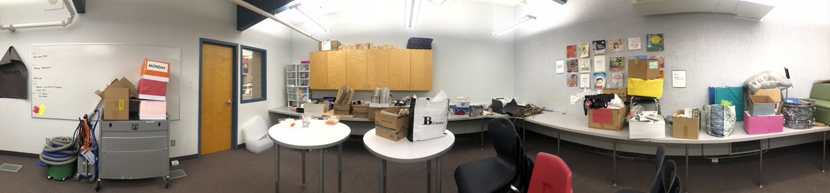 as_teaching's tweet photo. From #MakerSpace to #StudioSpace! Building an SEL learning area for sts to engage in opportunities such as Story Workshop and ADST. 

Thanks to our #PAC, @KhakhMarina for whole-heartedly joining this adventure, and @MaddaughSD36 for the carpet!

#sd36learn @RoyalHeightsBC https://t.co/Tctz1OqcAN