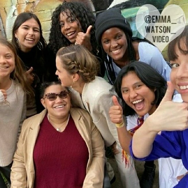 WatsonVideo's tweet image. Emma Watson  COP26 a Glasgow, Scotland - 04.11.2021