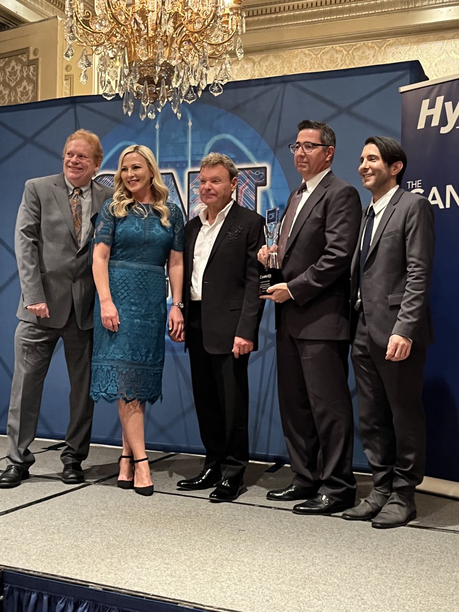 EricaCalise's tweet photo. So proud of Bob Madaio and entire marketing team at Sharp. Tonight we were awarded Best Marketing award at the Cannata gala! ⁦@Sharp_Business⁩ ⁦@CANNATAREPORT⁩ ⁦ https://t.co/USE5tefehR