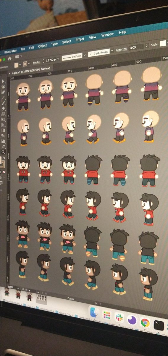Sergio_Teran's tweet photo. Esta semana la he agarrado para terminar algunos sprites que me quedaban pendientes desde hace tiempo https://t.co/h06cn5uHuG