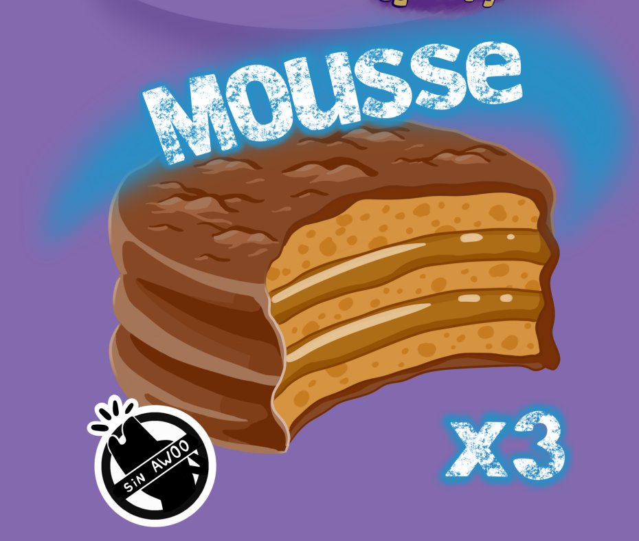 firuntsie's tweet photo. Another Work In Progress from this week! ✨
👀Sneak peek of a very special PROP!👀
This time an ALFAJOR, is a local candy here in Argentina, I love alfajores!!! 
And how not to love them? look at that cute, violet smiling cow!💜💜
.
#alfajor #furryprop #fursuitprop #digitalartist https://t.co/0lkJR6JKC6