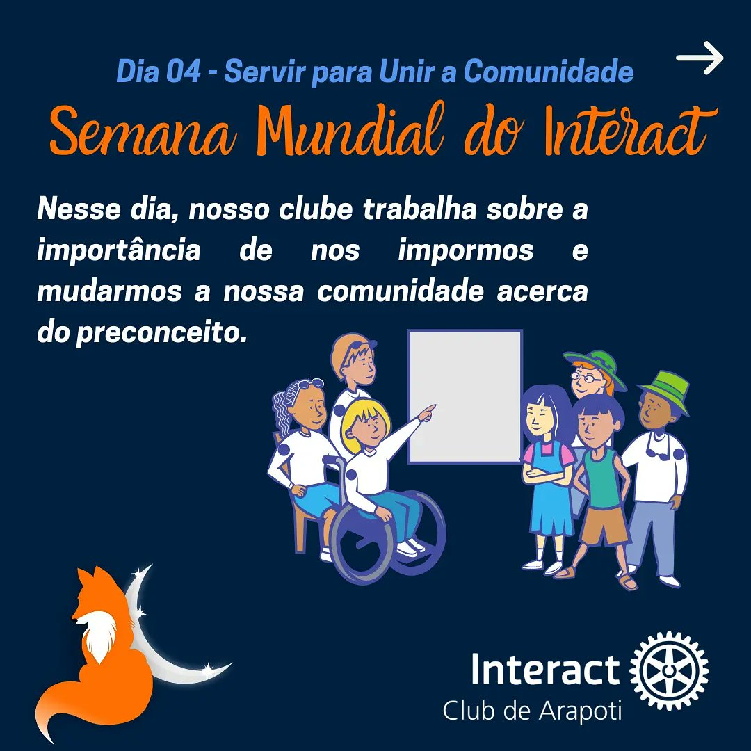 ic_arapoti's tweet photo. - SEMANA MUNDIAL DO INTERACT -

Hoje, dia 04 de novembro, estamos no 4° dia da nossa SMI, e como proposto, no dia de hoje, abordamos a importância de sabermos um pouquinho sobre o alfabeto em libras e em braile! +++ https://t.co/tNp2DBxW99