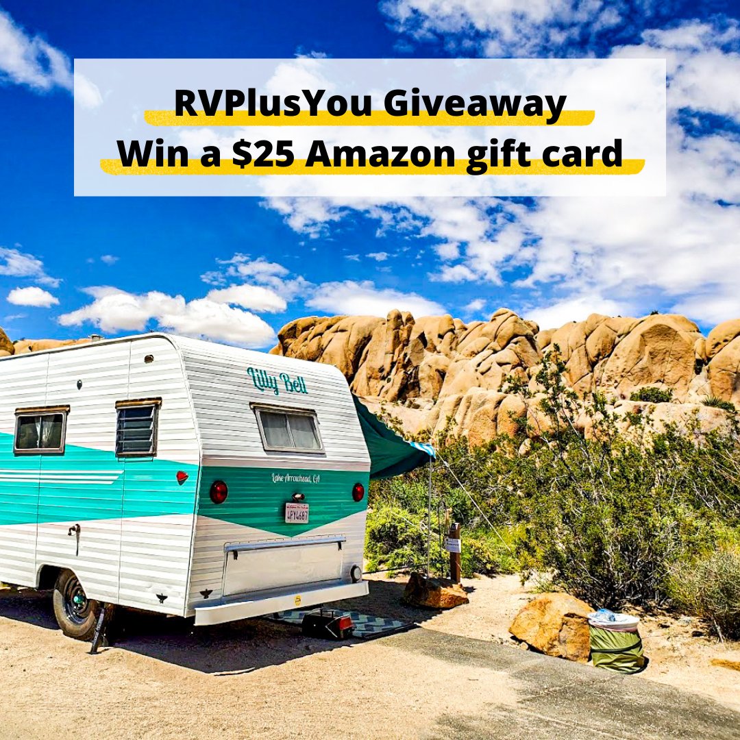 RVPlusYou Giveaway
.
Visit our Instagram account at ow.ly/zf2250GGoZW to see the details on how to win a $25 Amazon gift card!
We will post the winner of the contest on Thursday,  November 11th via our Instagram!