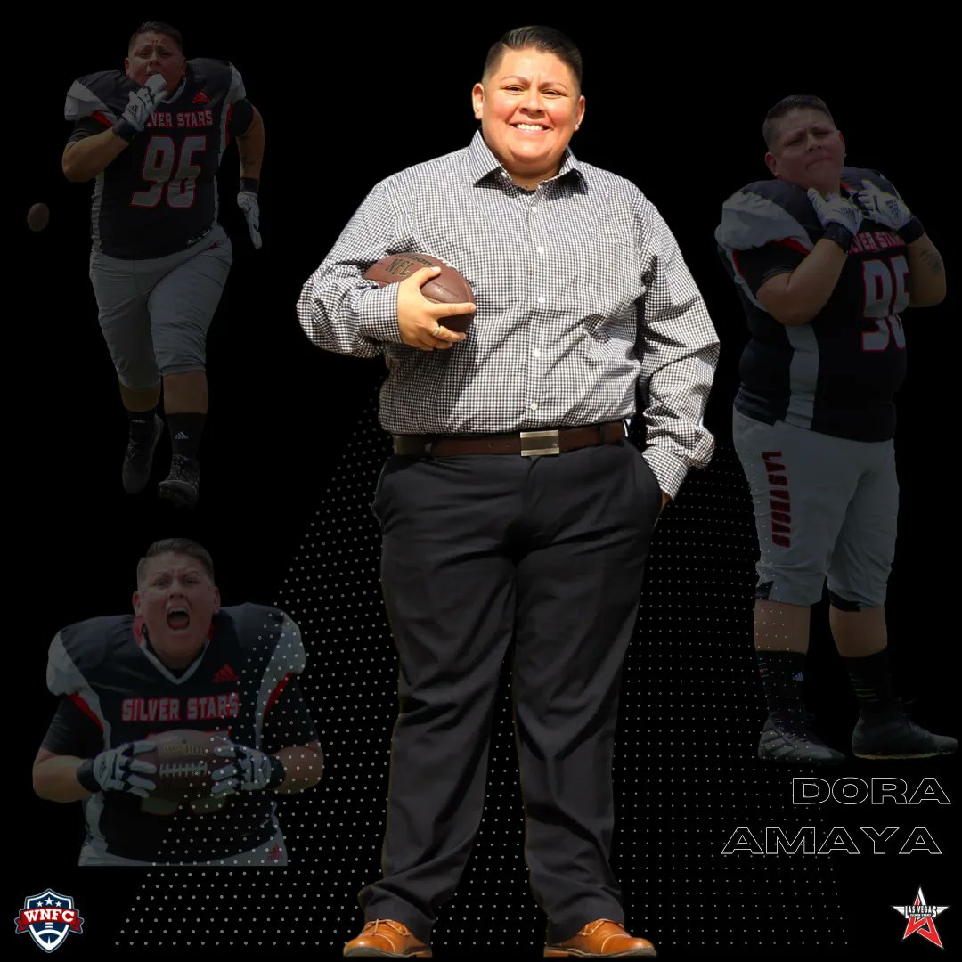 LVSilverStars's tweet photo. Watch as our Center snaps us to victory.
Athlete: Dora Amaya
League: @wnfcfootball
#Center
#SilverStarsStrong
#SilverStarsSquad
#LasVegasSilverStars
#WNFC #WNFCproud #wnfcathlete
#wnfcfootball #football
#webelong #football https://t.co/Elzr8JVa1n