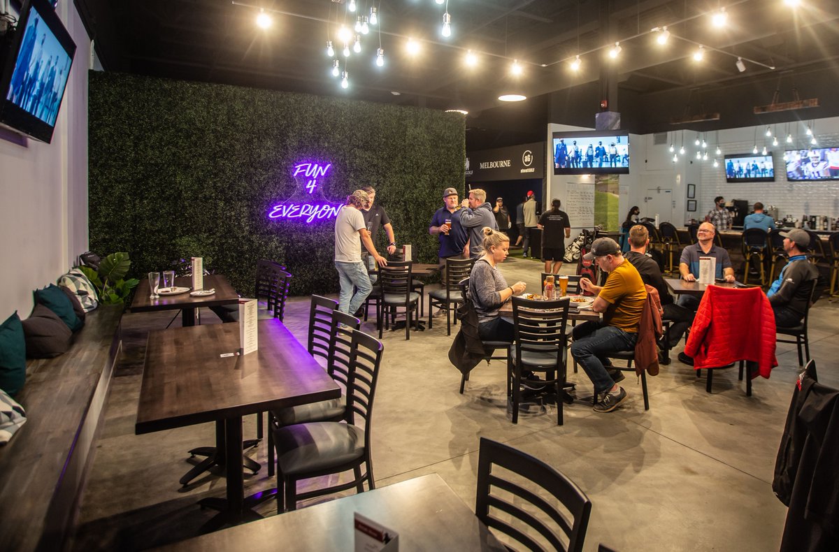 CanGOLF_Canmore's tweet image. Are you looking for a fun place to host your holiday party in the Bow Valley? Join us at CanGOLF!! Our sims offer more than just golf - there is #fun4everyone. From beer pong to ski ball, golf isn&apos;t the only name of the game. #holidayseason #christmasparty #canmore