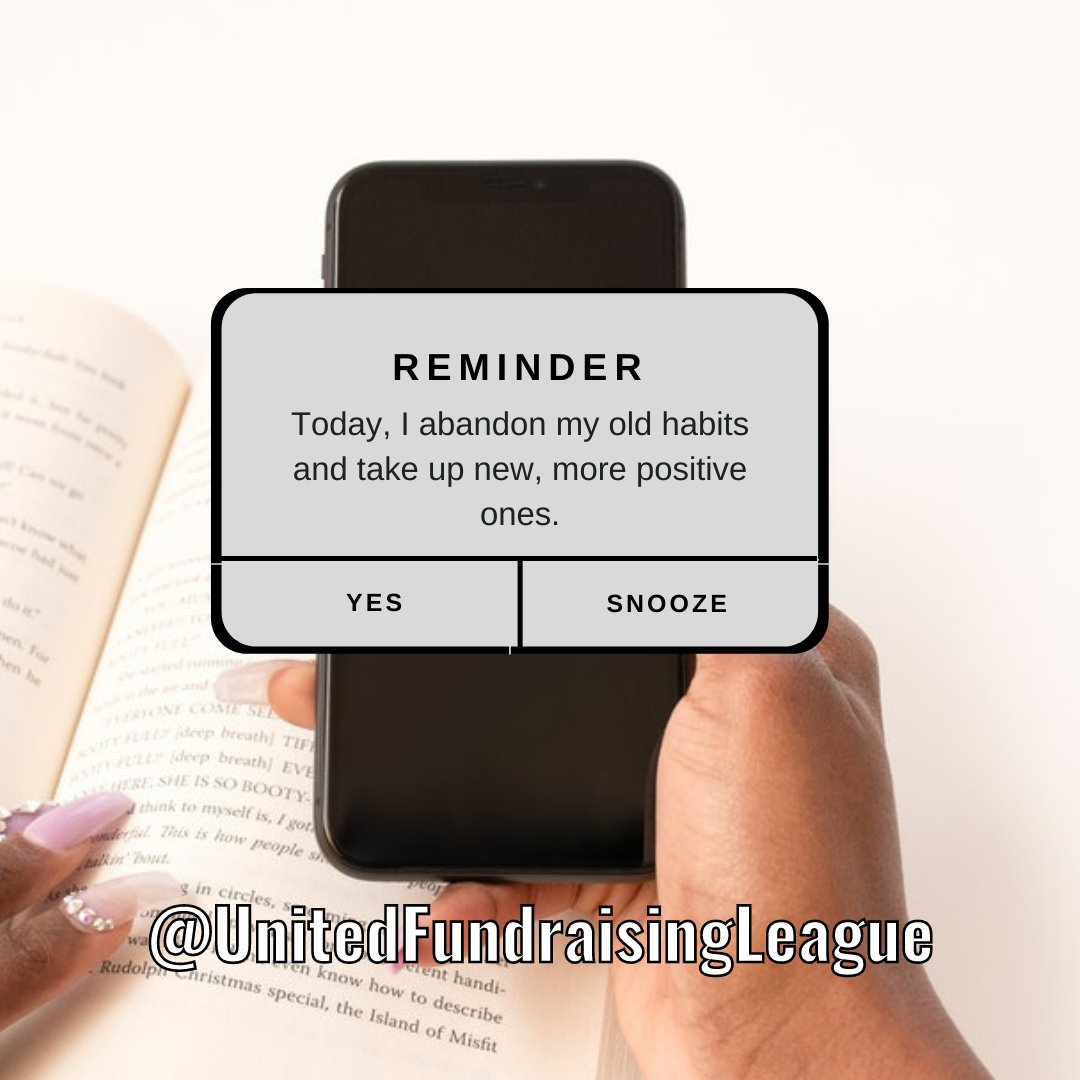 TechXclusive1's tweet photo. DO NOT hit the "Snooze" button on your new positive habits.
Create that effective change!
.
You will make it! Keep going.
.
#adultsocialgaming #asgmovement #communityhereos #ASGaffirmations #nonprofitorganization #socialimpact #watchusgrow #gamingtogiveback #techxclusive https://t.co/nihsKQFTO6