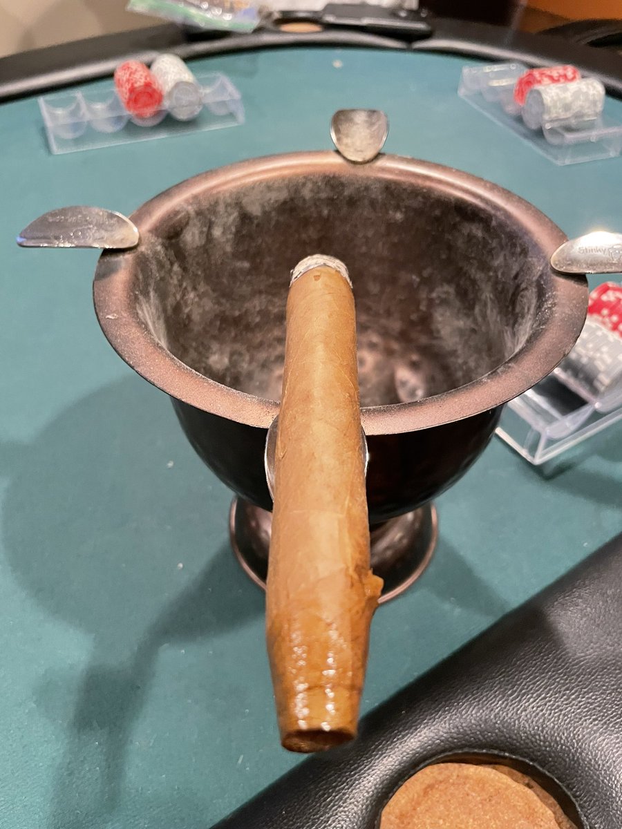 Going with a <a href="/prohibcigars/">prohibitioncigars</a> 25 year special blend for the night. Gotta love what <a href="/SteveCarl66/">StevieFish</a> and @arithapoet have built.