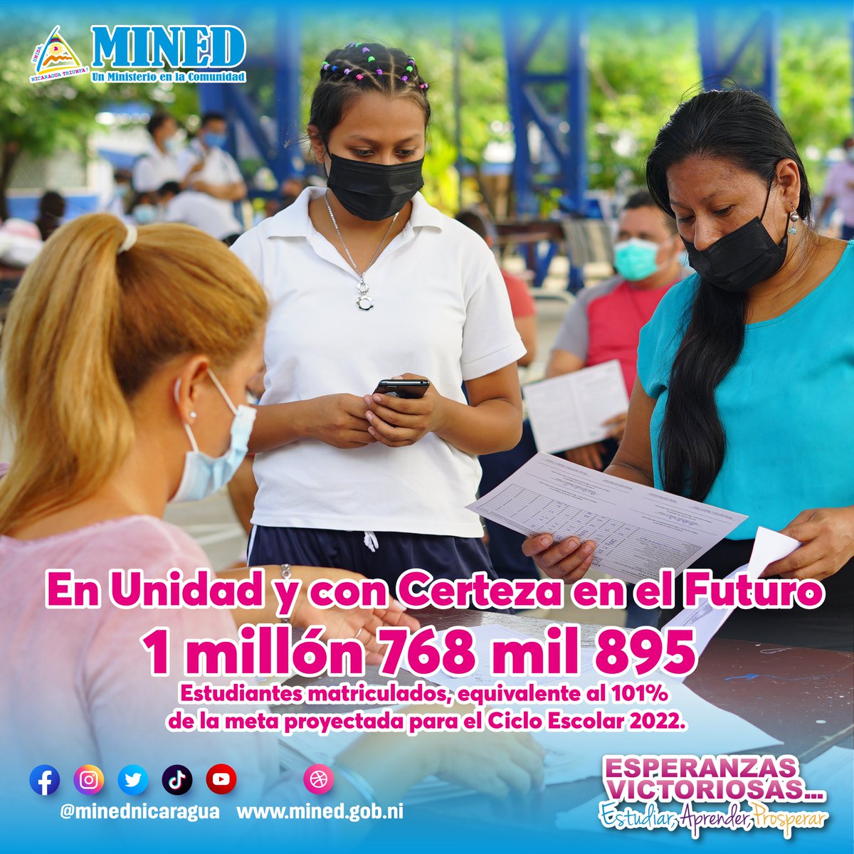Ministerio de Educación Nicaragua tweet media