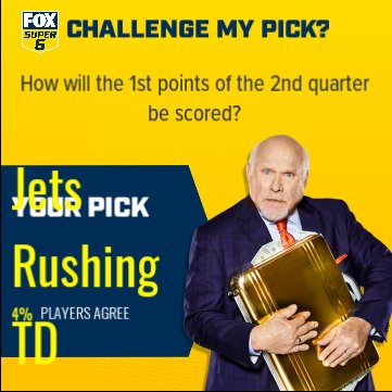 BOOM! These are my picks I just made on @foxsuper6 ! Can you beat me for a chance to win free cash? foxsuper6.onelink.me/y0bF/e46a6e6b