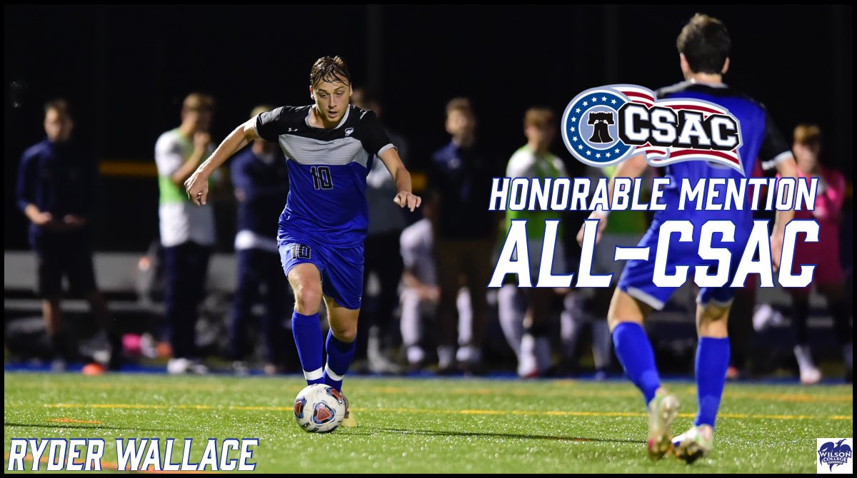 WilsonMSoccer's tweet photo. Proud of our #10, Ryder Wallace, on  being named Honorable Mention ALL-CSAC! Congratulations! | #RiseUp 🔥 https://t.co/zaYmlxTUgB