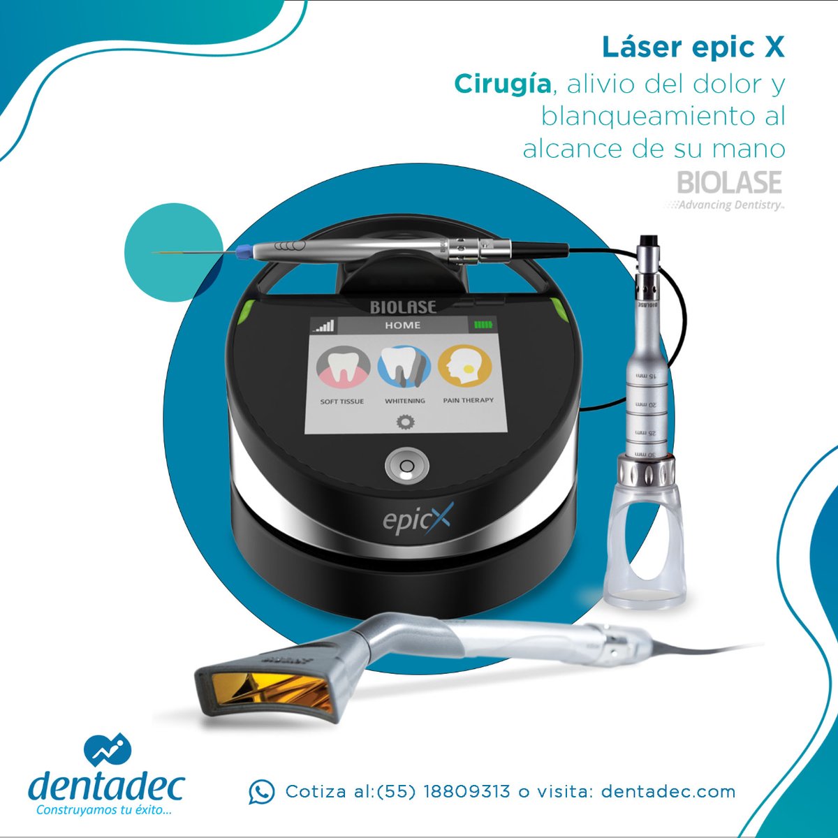 dentadecmexico's tweet photo. #laserdental
Tenga acceso a procedimientos de cirugía, alivio del dolor y blanqueamiento desde un solo dispositivo, garantizando una recuperación rápida y un retorno de inversión. ¡Solicita una cotización! 👇
#biolase #laserodontologico #dental #dentistas #odonto #laserdiodo https://t.co/UrqgHdpKu2
