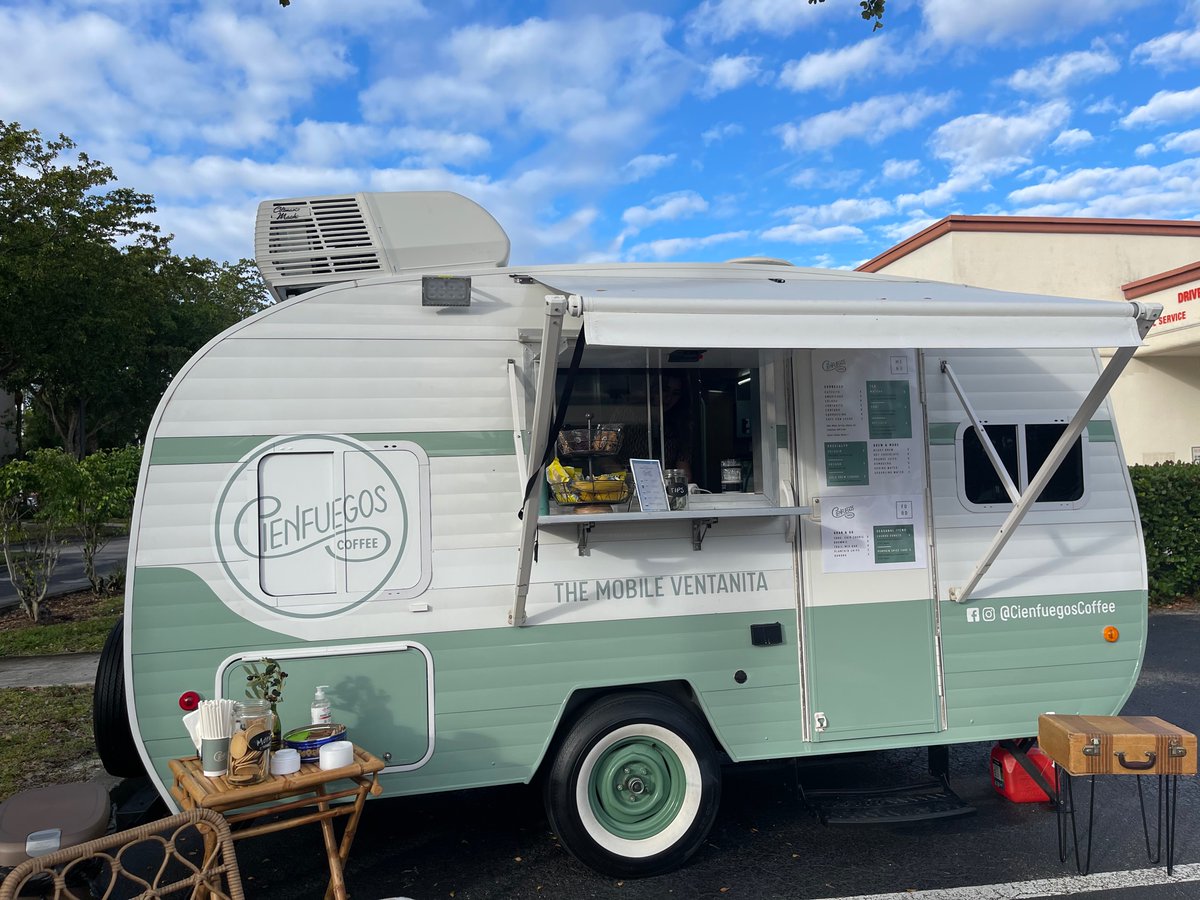 Cawinakins's tweet photo. where should I pop up next? ☕️ catch my coffee trailer in Miami Lakes @CienfuegosCoffee on IG https://t.co/ZSzxHenG2y