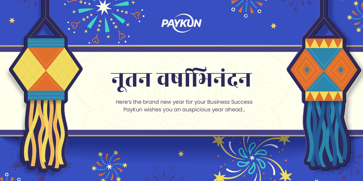 #NewYear... New Mahurats… New Beginnings... for your business, life, and opportunities...

#SaalMubarak from PayKun Family 🙏 

#PayKun #Celebrations #NutanVarshabhinandan #GujaratiNewYear #PaymentGateway #Fintech