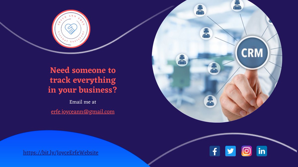 erfe_joyce's tweet image. While most business owners are unique, and every firm is different, the most successful ones all have one thing in common: they keep track of everything. 🙂👍

A customer relationship management (CRM) and tracking tool is essential for every good business owner.

#CRM #Streak