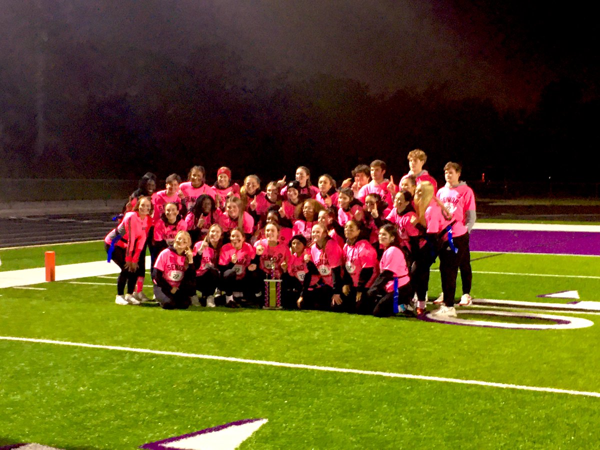 The seniors are your 2021 Powderpuff Champions!! Congratulations! Thank you to all that came out! <a href="/ChieftainNation/">Bellevue East</a>