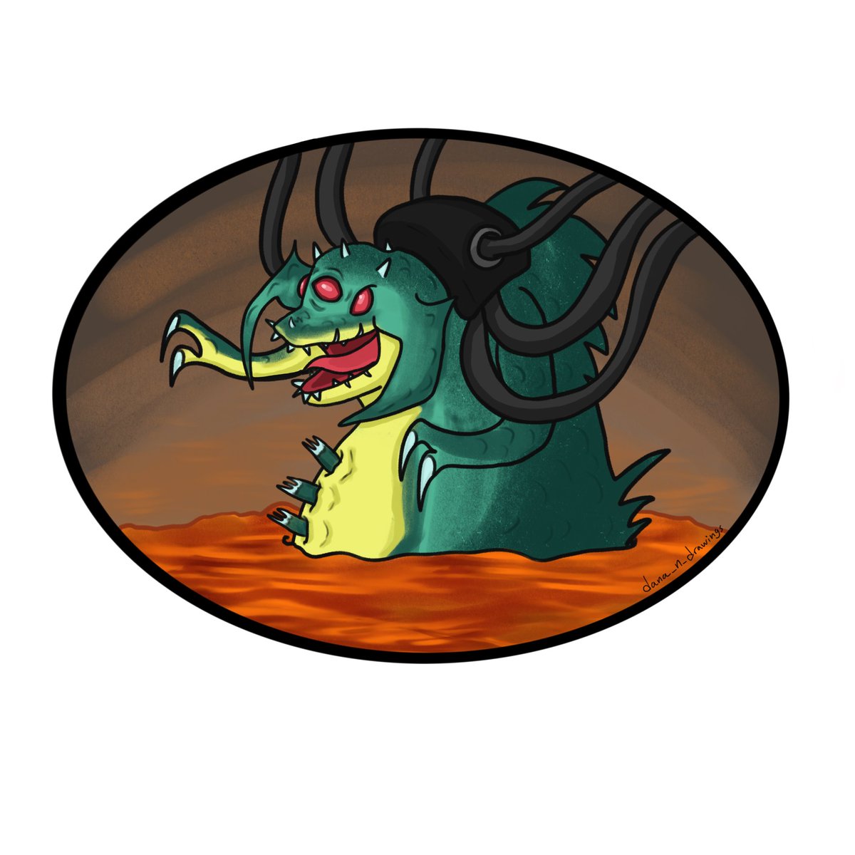 Dana_Nicole_96's tweet image. Let him out #Kraid #Metroid #MetroidDread