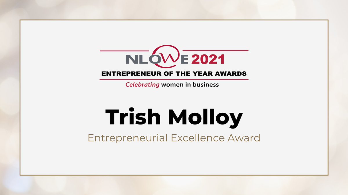 nlowe_org's tweet photo. Tonight’s pinnacle Entrepreneurial Excellence Award is received by Trish Molloy, Owner of The Head Room Salon and Spa.
Congratulations Trish!
#nloweawards #womeninbusiness #womenentrepreneurs https://t.co/j48380rZAh