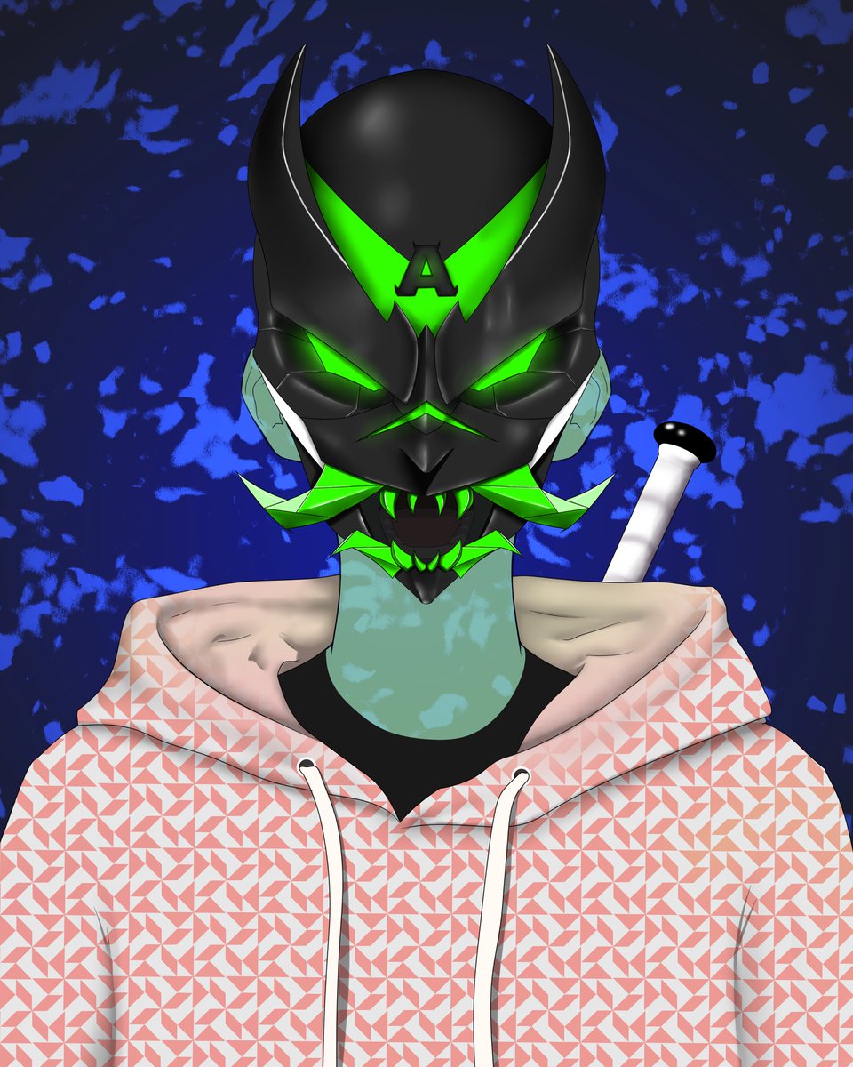 ADAnime_NFT's tweet photo. Here our Verified and EarlyMC member @greeengage just mint! Amazing avatar with Emerald Mask 🤘🏼  you can mint on our website https://t.co/aHYzBjGsmQ Join to discord! https://t.co/XeukZEdXsE #Adanime #CNFTCommunity #CNFT #cardano https://t.co/TQb5aUCniz
