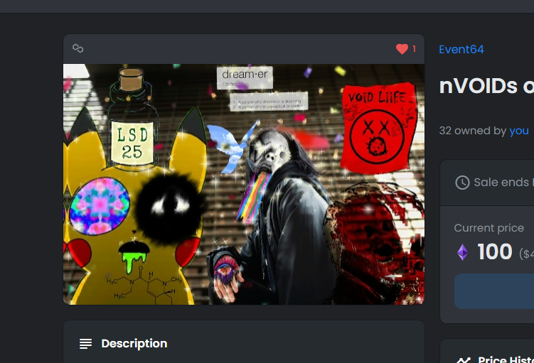 i64StudioNFTs's tweet photo. on #opensea https://t.co/o2aYxNvmaM
via @opensea
Congrats if you put ur addy down before 8:31 PM
You are now one of the ONLY sole owners of this
@i64StudioNFTs x @pixLSD_NFTs
homage piece
RT x Drop addy x follow
I KEPT 3 COPIES FOR #NFTGiveaway right now https://t.co/pqgsUz7YgK