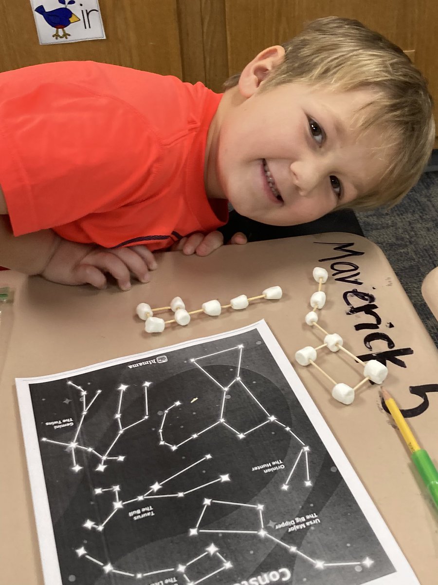 JMaynus's tweet photo. My little astronomers are learning about our universe this week!@ConverseElem https://t.co/P6LEbyfOFI
