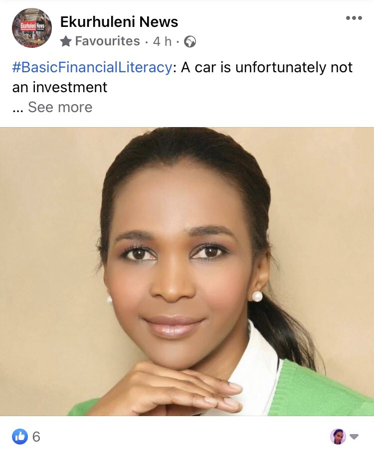 MirandaLusiba's tweet photo. Empowerment Zone with @mirandalusiba Thanks @SpotongMagazine for covering my recent #entrepreneurshipissues column. 

This week’s column topic is: 
#BasicFinancialLiteracy: A car is unfortunately not an investment
https://t.co/IF8xFChK3A

Miranda+Strange’ own rights to columns🇿🇦 https://t.co/e6JWrV7wDi