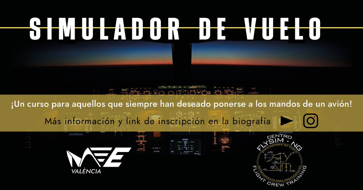 Os dejamos aquí los cursos de Flysimng! Esperamos que os gusten y apuntéis