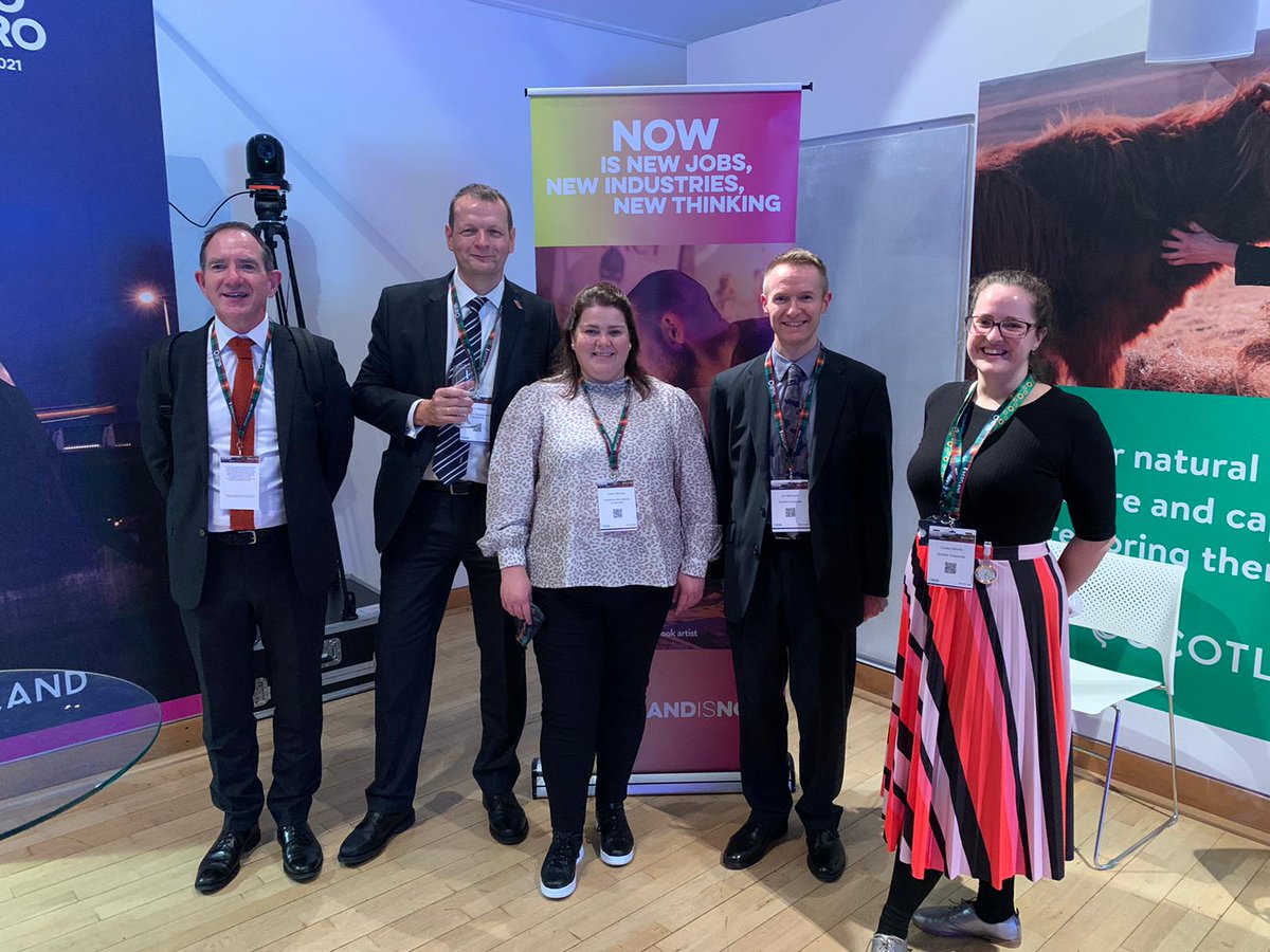 GillM_Morrison's tweet photo. Glasgow was amazing, was sorry to leave today. The opportunity is real! #COP26Glasgow #offshorewind #energytransition #supplychain #SOWEC #Scotwind https://t.co/yIdOWWrrt5