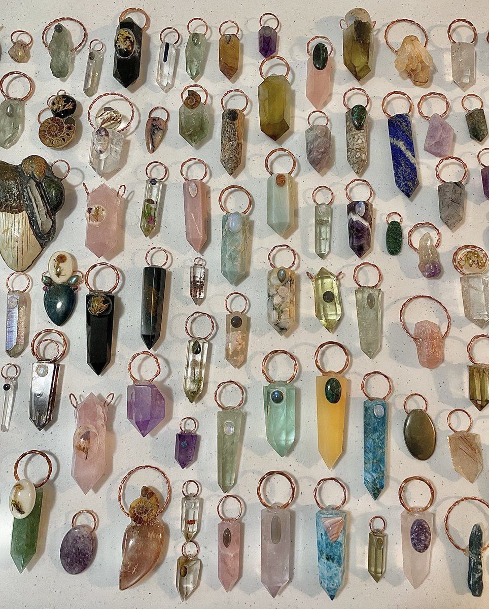 Copperashes's tweet photo. Finally back at work on new collections!!! Here are some of the pieces I have in the making! I’m planning to have smaller releases every Friday until Christmas! Stay tuned! 

INSPIRE PURPOSE SERIES https://t.co/xcSC4312WC