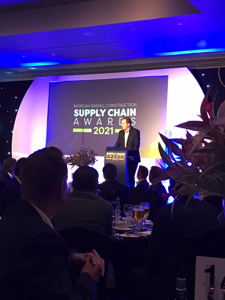 Looking forward to a great evening at the  <a href="/morgansindallc/">Morgan Sindall Construction</a> supply chain awards 2021 <a href="/Sika/">Sika</a> <a href="/SikaLimited/">Sika UK</a>