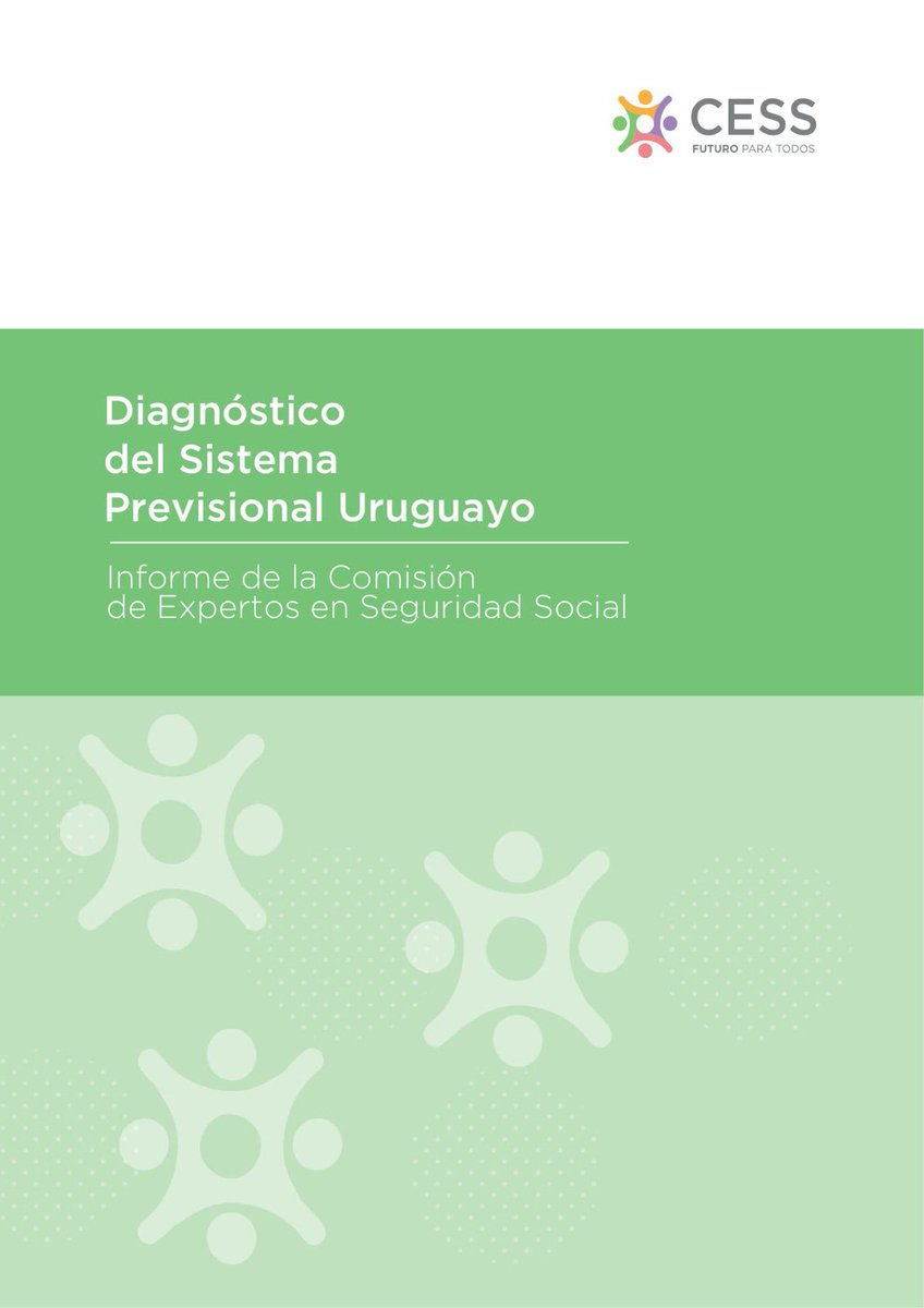 🔸Mientras que los expertos trabajan en el Informe de Recomendaciones para la Reforma, podés acceder al Diagnóstico que presenta las fortalezas y desafíos del Sistema Previsional de 🇺🇾.
⏩Encontrálo acá: bit.ly/3vtZooU