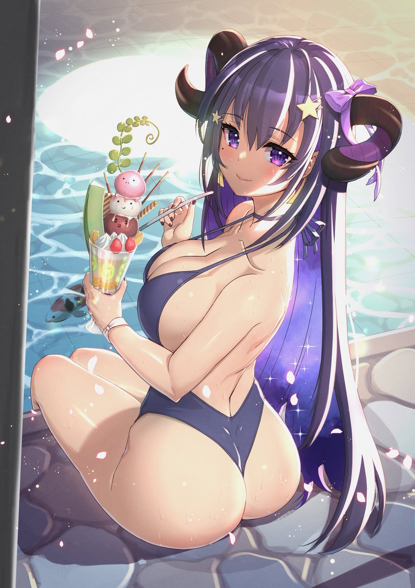 rizelch's tweet photo. 👙 🍨 ��

🎨: https://t.co/RI6AX7Jvhy

#いいおしりの日 #rizellustration https://t.co/sTKtfviyDu