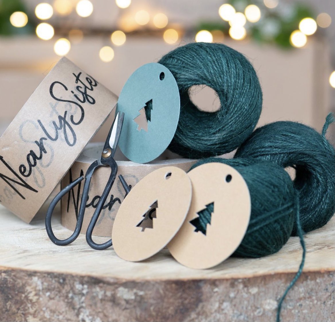 NearlySisters20's tweet photo. Thanks Sean @paperassist , we LOVE the design and colour of our new festive gift tags 🎄🎄🎄
#nearlysistersireland #sustainablepackaging #recyablepackaging #earthfriendly #supportsmallirishbusinesses #festive #irishbusiness https://t.co/OpLW9ZVOaN